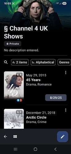 Bad Personal List Item Count - Screen 3