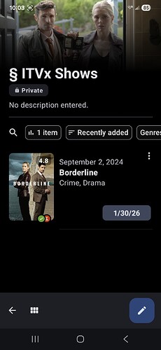 Bad Personal List Item Count - Screen 5