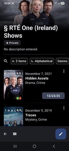 Bad Personal List Item Count - Screen 6
